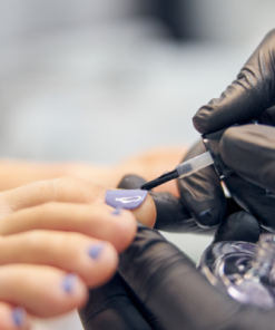 Gel Bottle Pedicure Treatment